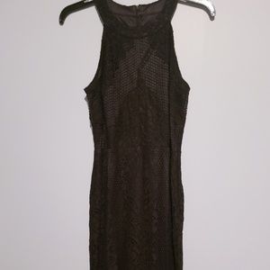 Enfocus lace detailed floor length dress